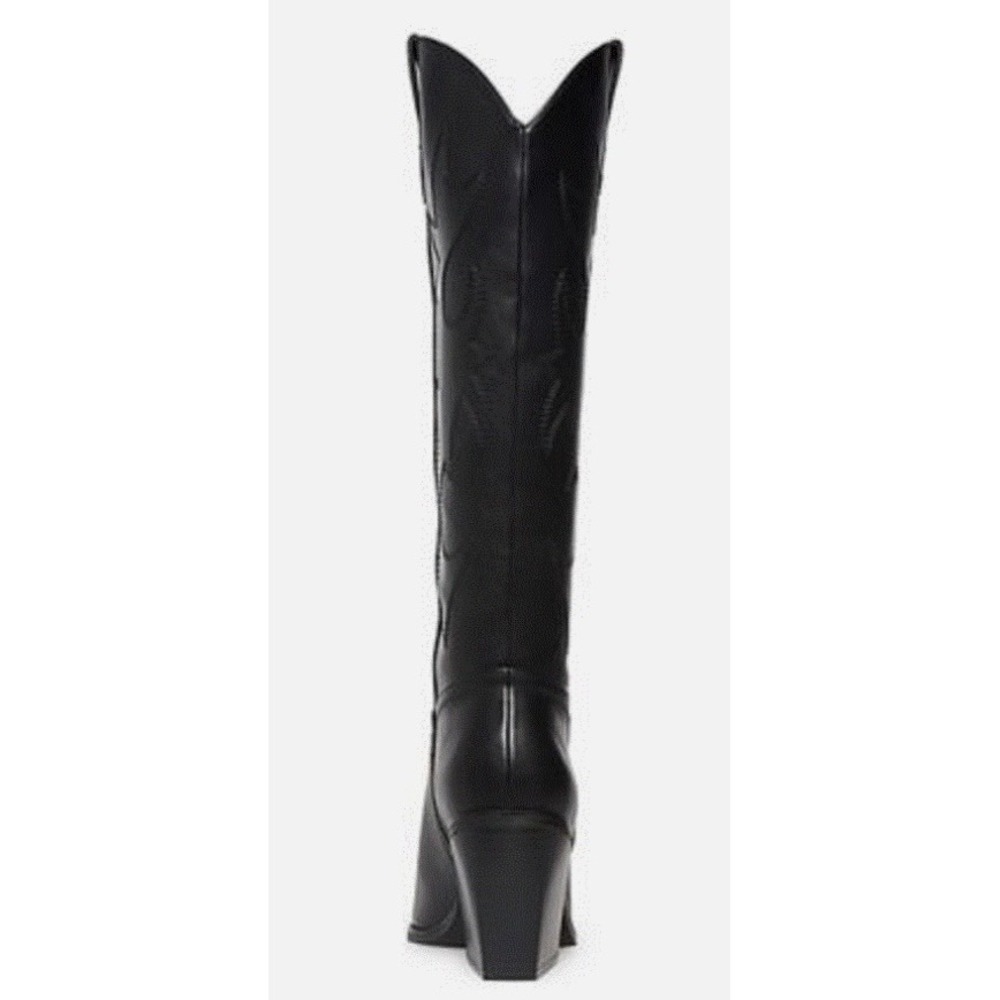 Madden NYC Women's Black‎ Slip-on Pointed Toe Comfort Tall
Western Boots: 6 NWOT - Picture 4 of 10